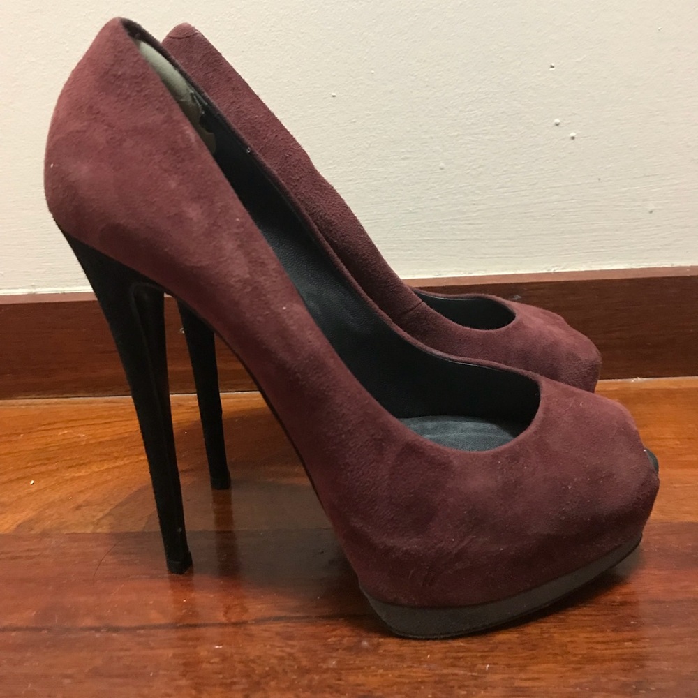 Guiseppe Zanotti Peep Toe Pumps Size 39.5 Used